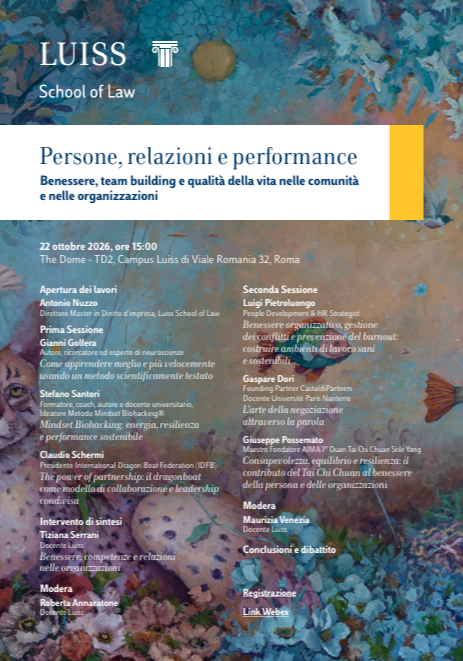 Persone, relazioni e performance. Benessere, team building e qualità della vita nelle comunità e nelle organizzazioni